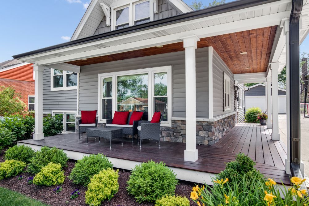 Porch Pillar Repair in Renton