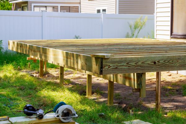 Cost of Elevated Deck Installation in Renton