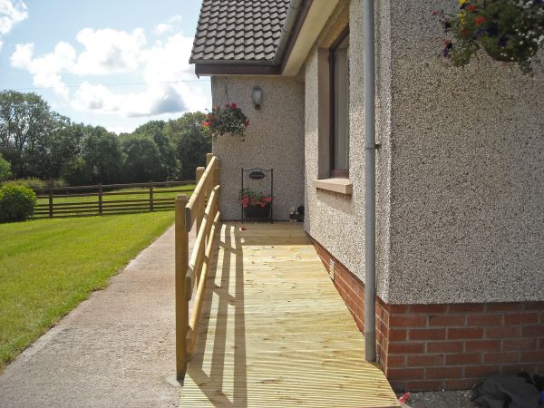 Cost of Hardwood Ramp Installation in Renton