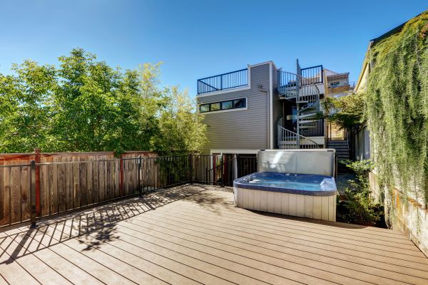 Cost of Hot Tub Deck Installation in Renton