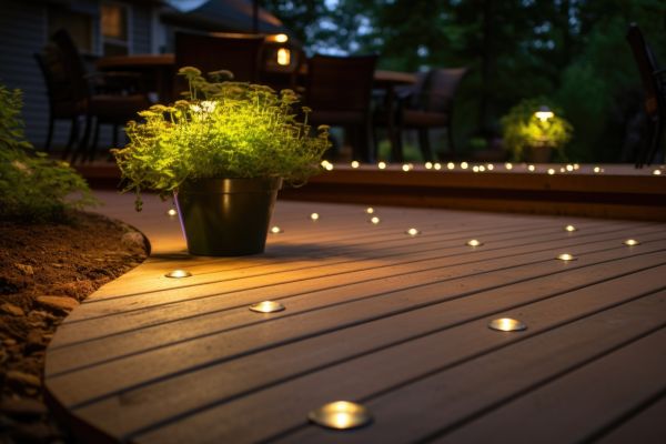 Ground Level Deck Construction in Renton